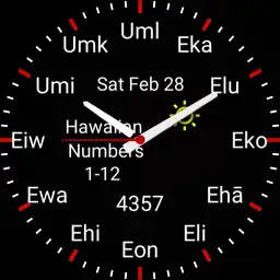 Hawaiian Numbers