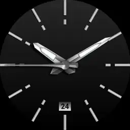 Brute BLACK LAGOON Classic Minimalistic Dark Watch
