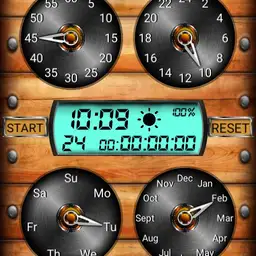 Wood Clock