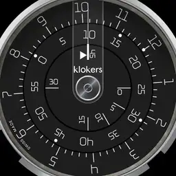 Neurokernel Klokers 01 Black 0.44 Minimal