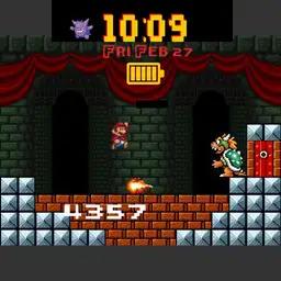 Mario Bros 3 Bowser ft Gengar