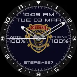 R.P.D. Officer watchface