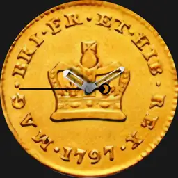 Gold, Great Britain, 1/3 Guinea, 1797