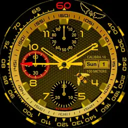 CJP294 Yellow Chrono