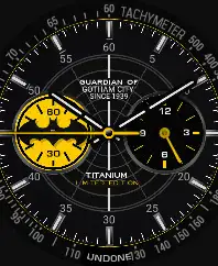 UNDONE X 80th Anniversary batman watch Copy