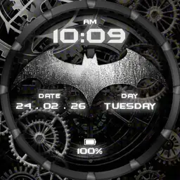 Steampunk Batman watch