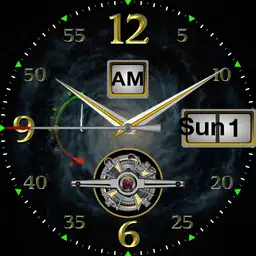 Tourbillon/Gold Analog & Digital X