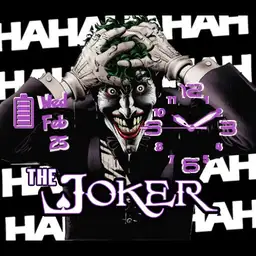 JOKER HAHAHA WATCH HANDS