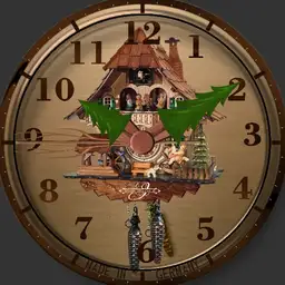 Kuckucksuhr 2 Animation mit Sound