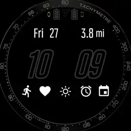 G Chronograph, Digital AOD