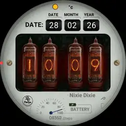 Nixie Dixie 105 watch