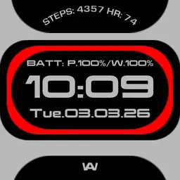 WatchWerks F1 Dark Mode
