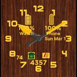 Wood watch