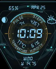 HUD Blue