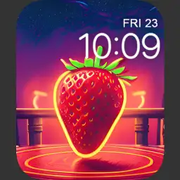 Neon Strawberry