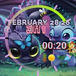 Stitch and Toothless