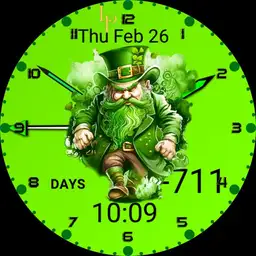 Neon Green St. Patricks Day