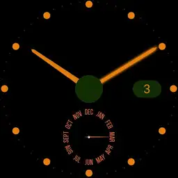 Calendar icon in Neat Black