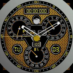 stopwatch themeable yellow grid Copy