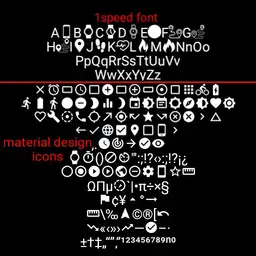 icons and font icons