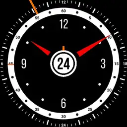 Circles with battery