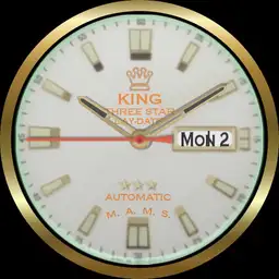King, Three Star, Day-Date, Automatic