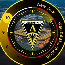 Alemannia Aachen - Black & Yellow Modern