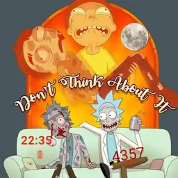 dont think about it Rick and Morty