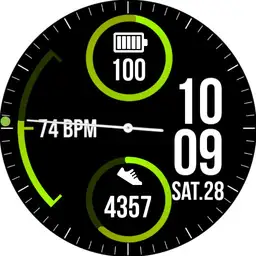 Simple sport watch