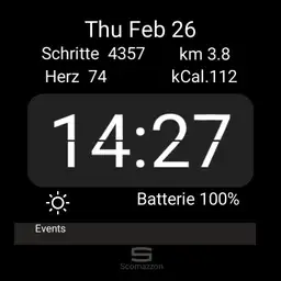 Simple watch