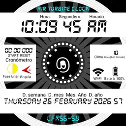 Air Turbine Clock 2