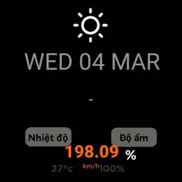 Digital temp humi speed