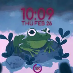 Aesthetic Frog