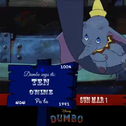 Dumbo circus Watch