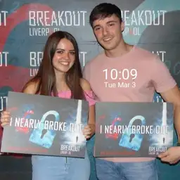 We nearly broke out