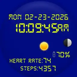 Digital Weather Blue Part 3