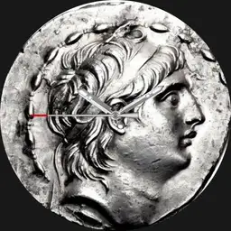 Silver, Antiochus IX, Syria, 116-96 BCE