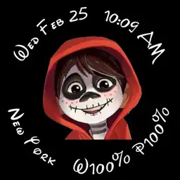 Disney Pixar Coco Copy by geri credit given to original developer