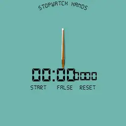 Stopwatch hands