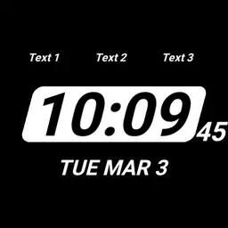 Minimal Digital Watch