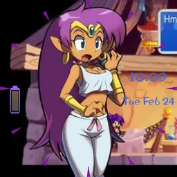 Shantae waking up