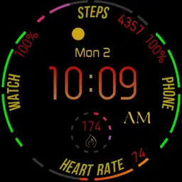 Fitness watchface mod 1