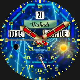 Muhadi Blue 23 watch