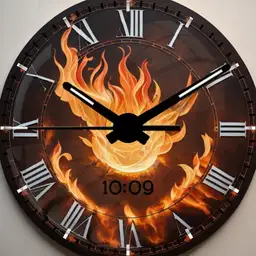 Inferno Orologio Dei Fuochi di Fiamme DGF768YU