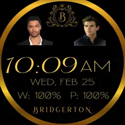 Bridgerton Gold Watch