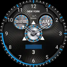 Simple Blue Watch