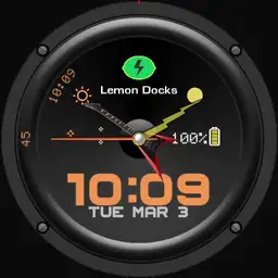 Rock Guitar Loud Speaker Lemon Docks V2