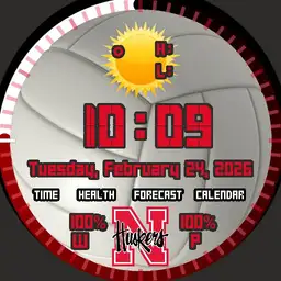 Husker volleyball Multi