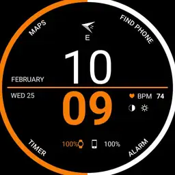 Minimalistic Dashboard 24h