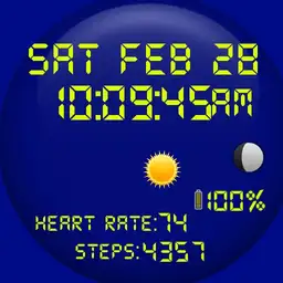 Digital Weather Blue Part 1